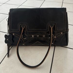 XOXO Vintage large black and brown purse, EUC
